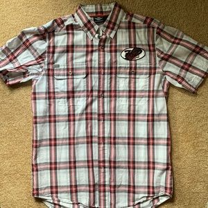 Plaid, Performance, short-sleeved Harley Davidson Genuine Motorclothes shirt